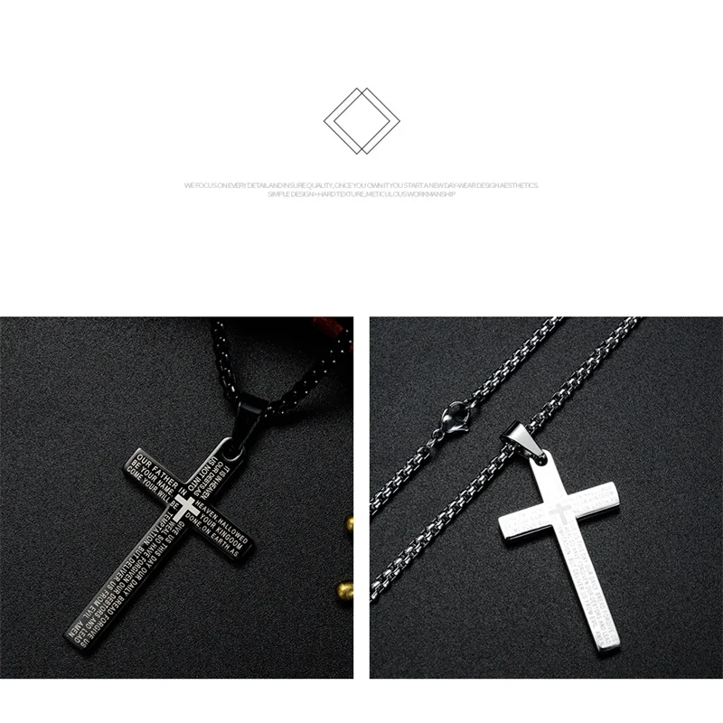 Модное ожерелье V.YA мужское из титановой стали популярные ювелирные изделия