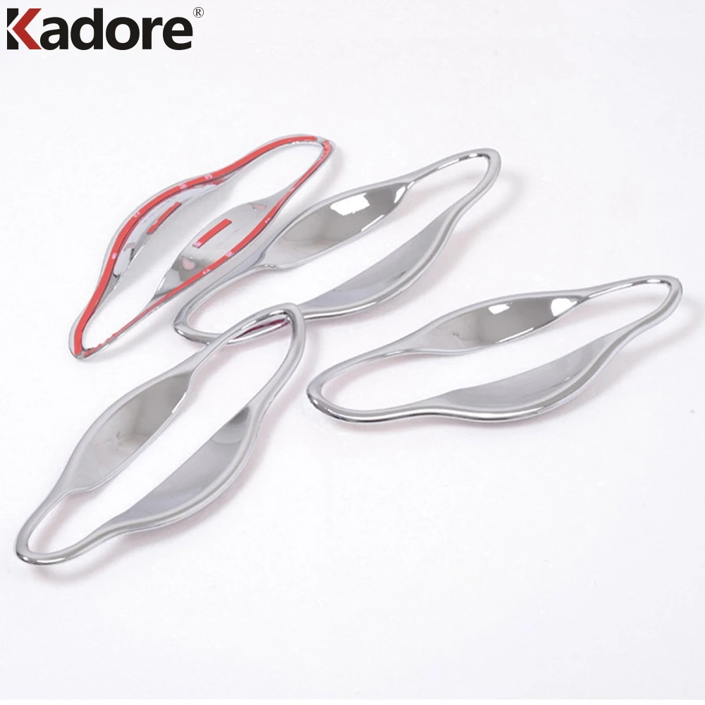 Хромированная Защитная Наклейка на дверную ручку для Hyundai ix35 2010 2011 2012 2013 2014 ABS |