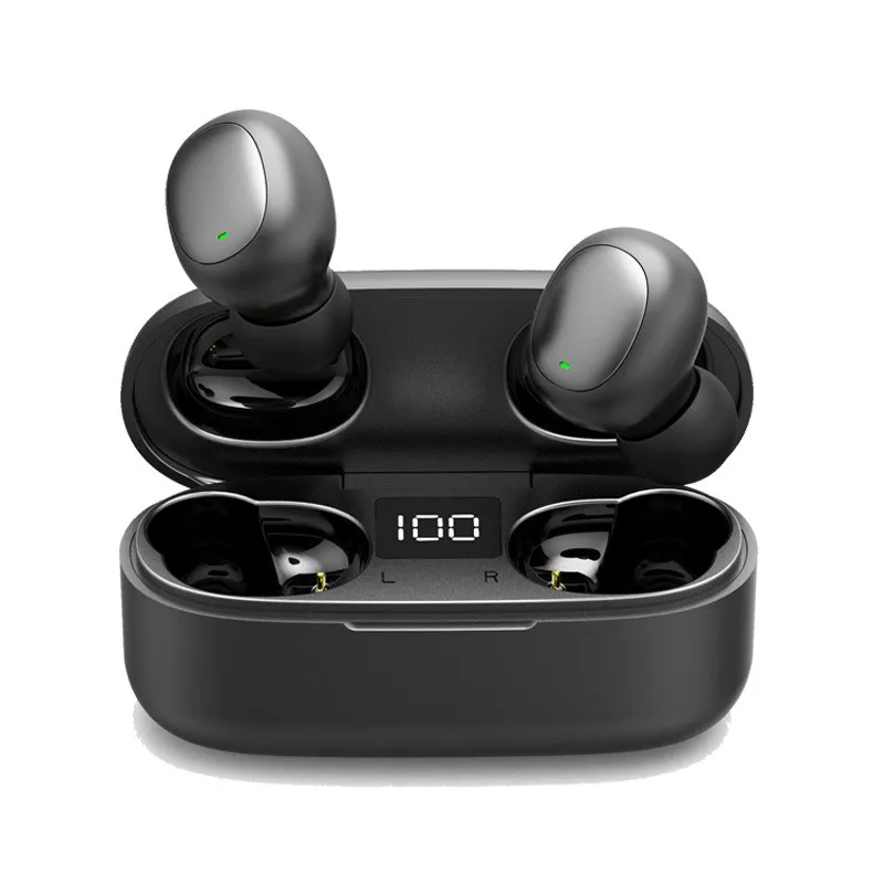 

TWS-стереонаушники с поддержкой Bluetooth 5 и светодиодным дисплеем