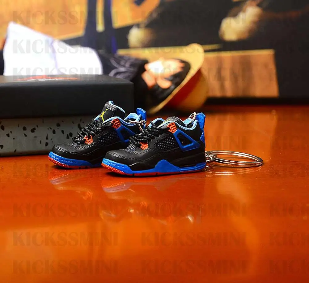 a pair w metal ring Дропшиппинг aj1 Chicago «не для перепродажи Красный» брелок в виде кроссовка Air Jordan 1 3D мини-кроссовки, запатентованный спортивный обувной брелок с кроссовком - Цвет: a pair w metal ring