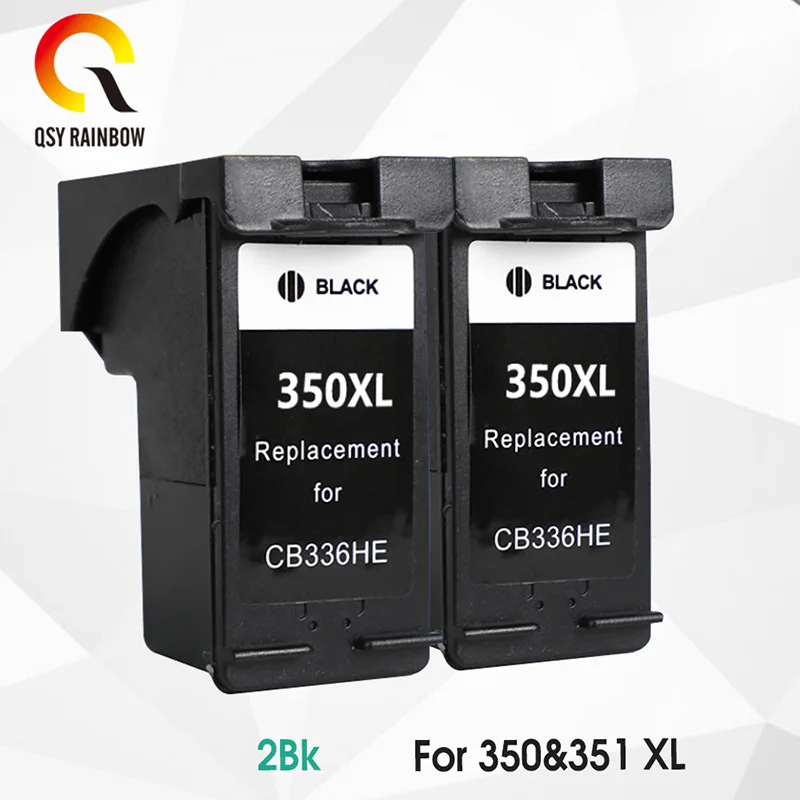 QSYRAINBOW пополнен 350XL 351XL картридж Замена для HP 350 351 hp чернильный с чернилами Deskjet D4260