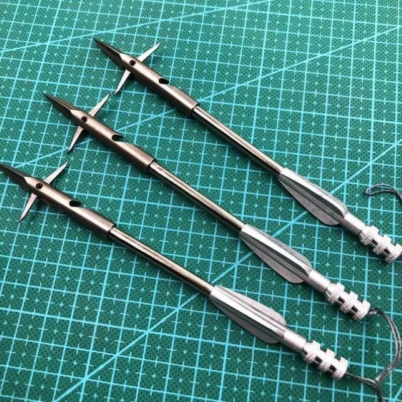 

160 mm Slingshot Catapult Dart Arrowhead Fish Slingshot Arrow Head Shooting Catapult Dart Hunting Tips Stainless Steel Hot!