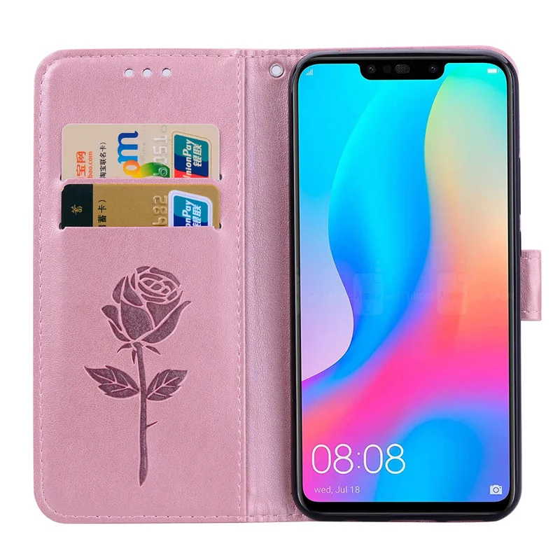 Huawei P20 Коврики 10 20 P8 Lite Y5 Y6 Prime P Smart чехол-портмоне с откидной крышкой на Honor 7A 7C Pro 8A 8S 6X 7X 8X 8 10 9 Lite