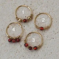 10mm piercing nose ring gold filled925 silver handmade faux septum jewelry punk ring clip on septum hoop opal jewelry