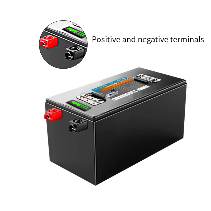 Литий-железо-фосфатный Аккумулятор LifePo4 с Bluetooth для хранения солнечной энергии и