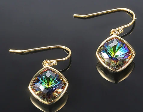 

UXN457 925 pure silver love lady Earrings lovers Earrings