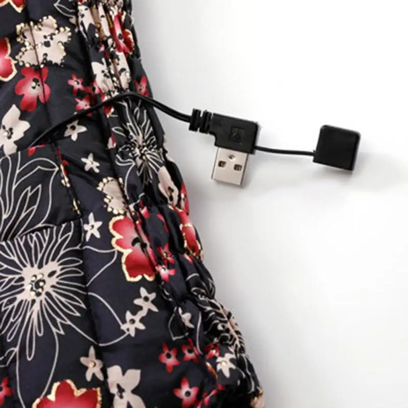 

Electric Winter Heated Warm Vest Women Heating Coat Jacket Clothing Outdoor women's heating jacket winter camping hiking vest