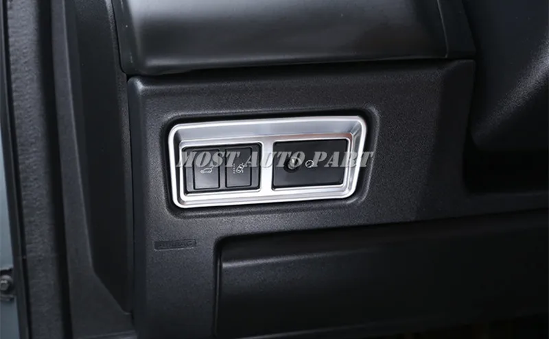 

Inner Car Tailgate Button Frame Cover For Land Rover Discovery 5 LR5 L462 2017-2021 Car accesories interior Car decoration