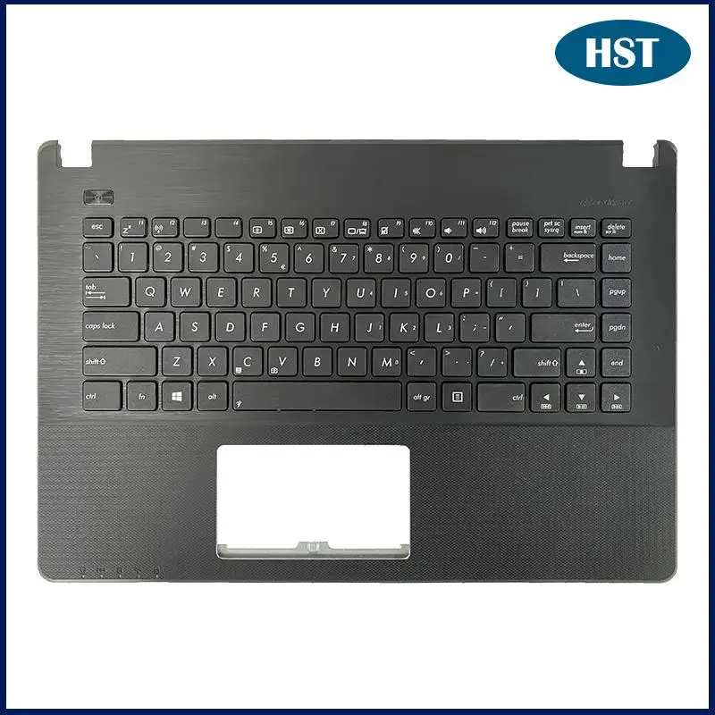 

Black For Asus X450V X450C K450C A450C X452M W418L R409 F450V Y481L Laptop Topcase with US Keyboard Top Case Cover Tested