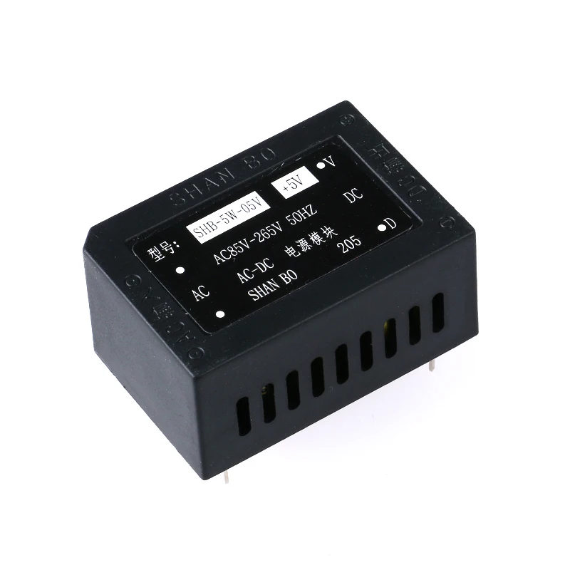 AC DC 220V to 5V 1A 5W модуль источника питания с понижающим преобразователем|Импульсный