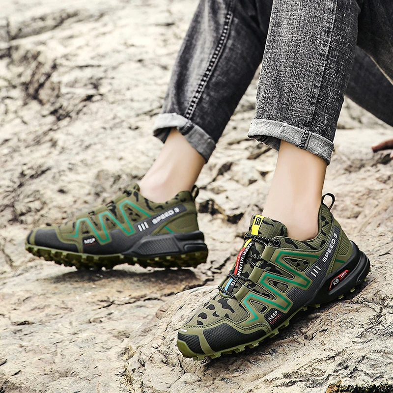 

YEINSHAARS Mens Shoes Mountaineering Trail Running Shoes Couple Outdoor Sports Shoes Men's Shoes Shoes Speed Across 3 Larg Size