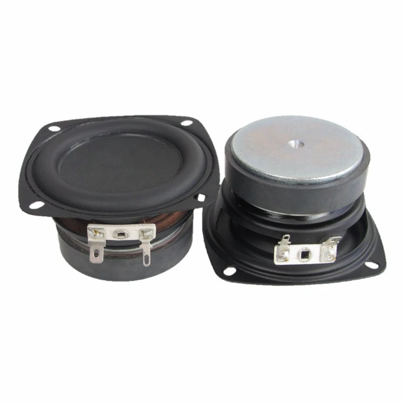 3 дюймов 25W 4 Ohm Audio Динамик полный спектр звуковой сигнал сабвуфера басовый