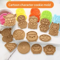 baking cookie cutter 3d hero green colossus spider fondant cookie biscuit plastic pressing baking mold stamp pastry tools