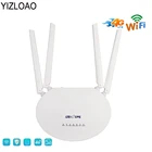 YIZLOAO 4G LTE Wifi роутер 300 Мбитс 4G Plus Wifi CPE разблокировка мобильных горячих точек FDDTDD глобальная широкополосная Sim с 4 внешними антеннами