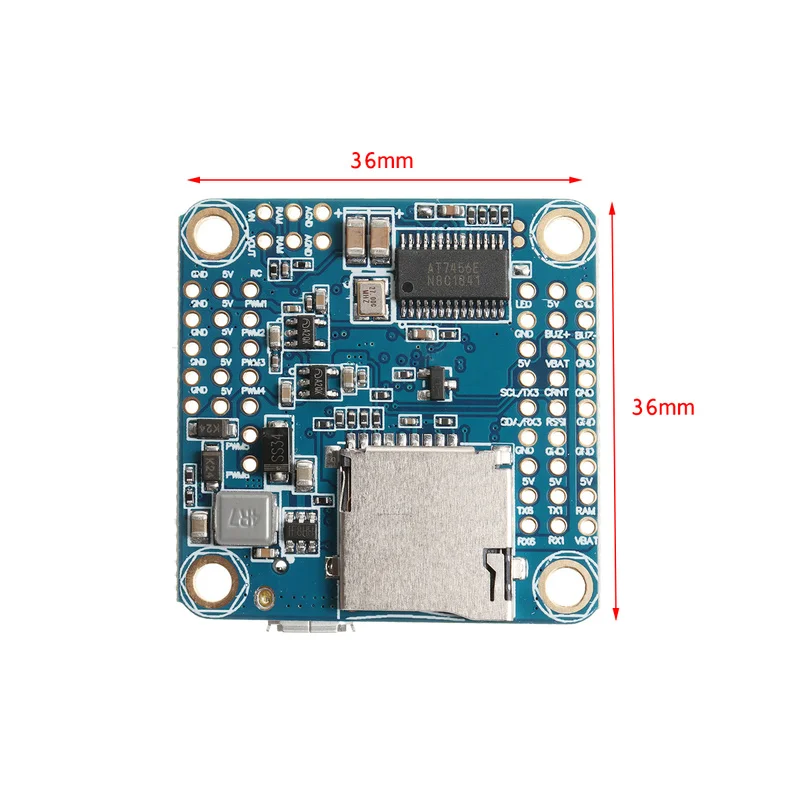 Плата контроллера полета Betaflight F4 Pro V3 30 5x30 5 мм встроенный барометр слот OSD TF для