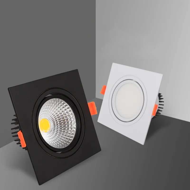 7 ваттов 9 12 15w18w AC110-220V Светодиодный точечный светильник Освещение в помещении 4
