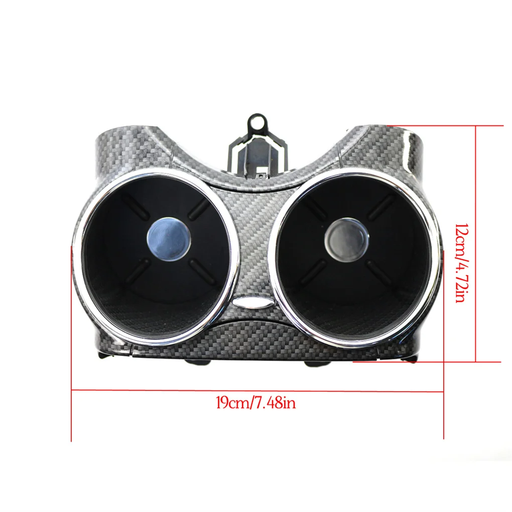 

Передний центральный подстаканник для Mercedes-Benz CLS C219 2006-2011, подставка для напитков, двойная чашка # A21968004148K67 / A2196800414