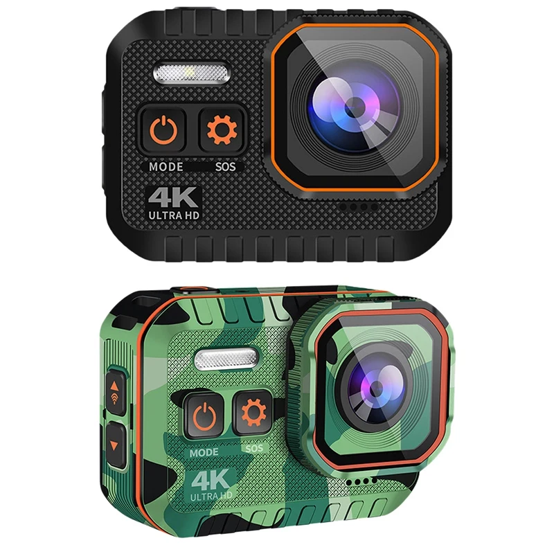 

Underwater Camera,HD 4K Sports Camera With Remote And Waterproof Helmet For Underwater Video Photography