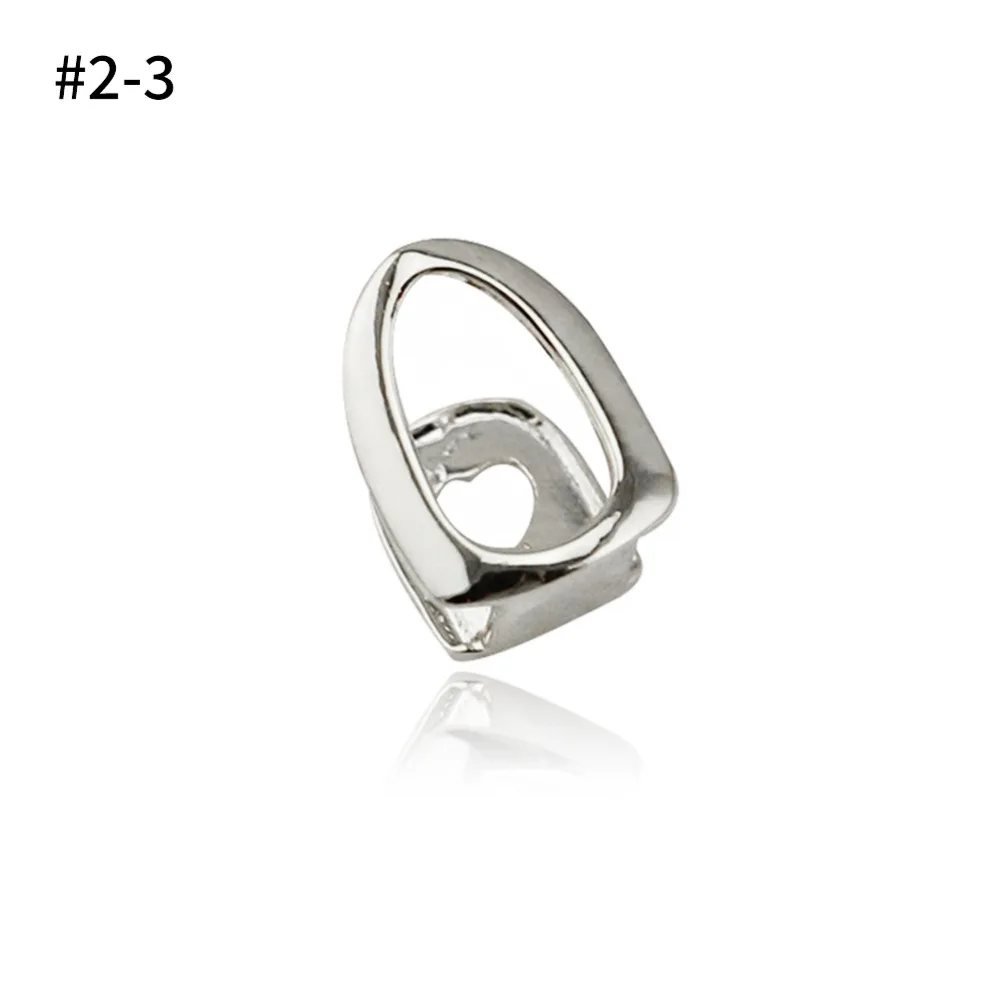 Punk Gold Silver Teeth Grillz Top Bottom Grills Dental Mouth Teeth Caps Cosplay Party Tooth Rapper Jewelry Gift Hip Hop