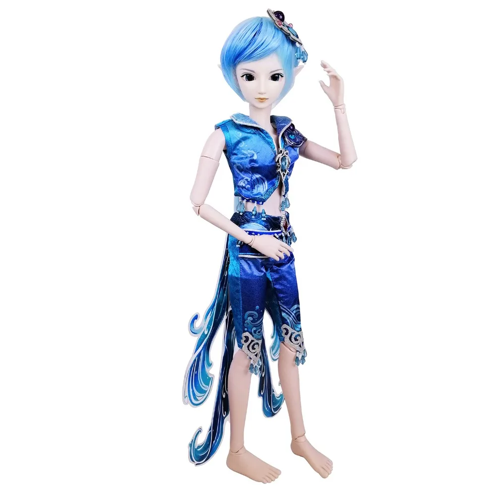 EVA BJD 2" 1/3 BJD кукла Poseidon Мужской 60 см 19 шарнирных кукол водный принц Большая фигурка игрушка подарок кукла для мальчика DA001-45