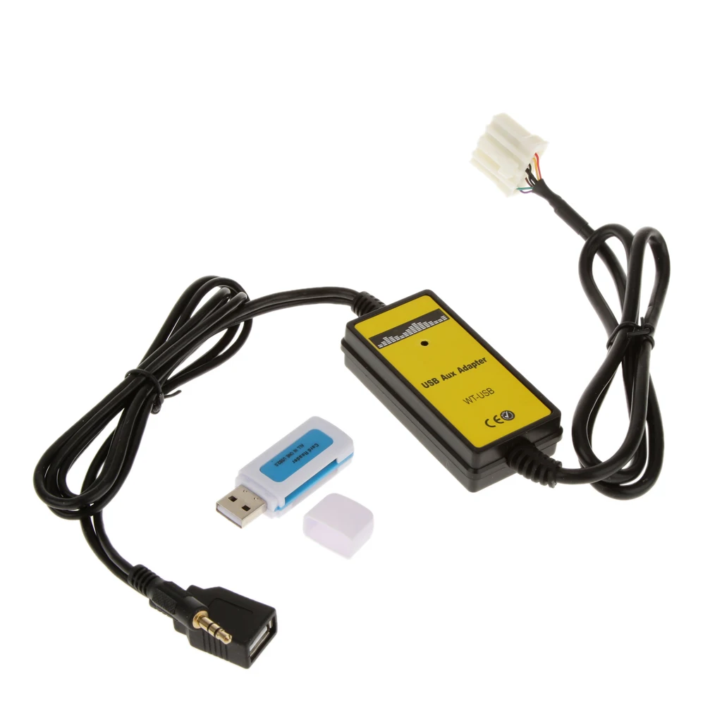 Car USB/SD MP3 Player Interface AUX-IN Adapter For Mazda 323 MX5 Miata MPV | Автомобили и мотоциклы