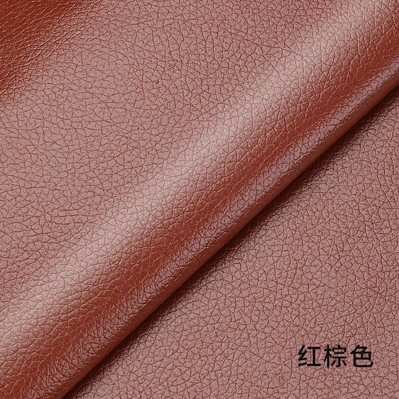 

35X138cm Length PU Leather Self Adhesive Fix Subsidies Simulation Skin Back Since The Sticky Rubber Patch Leather Sofa Fabrics