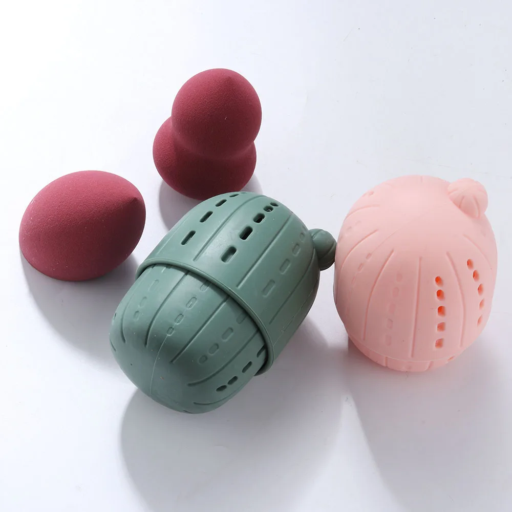 1 шт. силиконовый держатель для сушки кактусов губка коробка хранения 2020