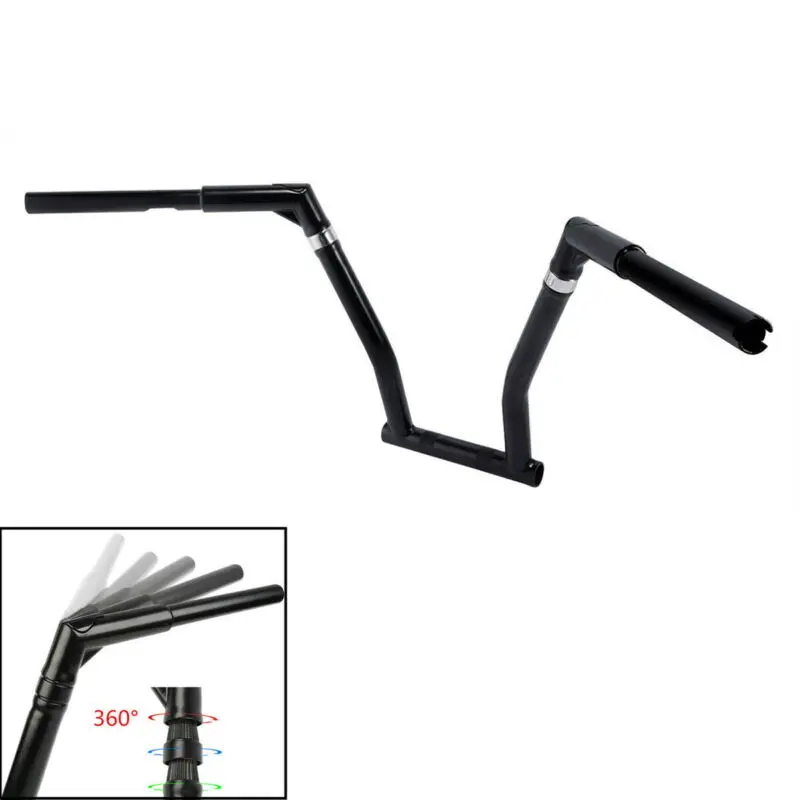 TCMT 1" Rise 1,25" 1-1/" Руль для Harley Dyna Wide Glide Switchback Fat Bob FLD Softail Slim FLS FLSTC FLSTF FLSTFB
