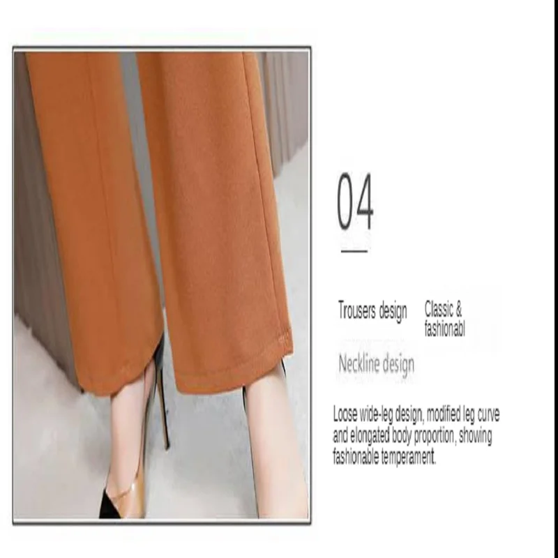 

2020 Autumn New Female Three-Piece Suit Is Elegant, Comfortable, Simple And Fashionable, Thin And Large Size M-4X