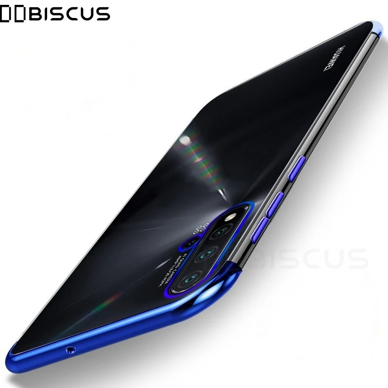 Роскошный мягкий силиконовый чехол с покрытием для Huawei Nova 3 3i P10 P20 Lite Mate 20 Honor 9 10 9A 9C