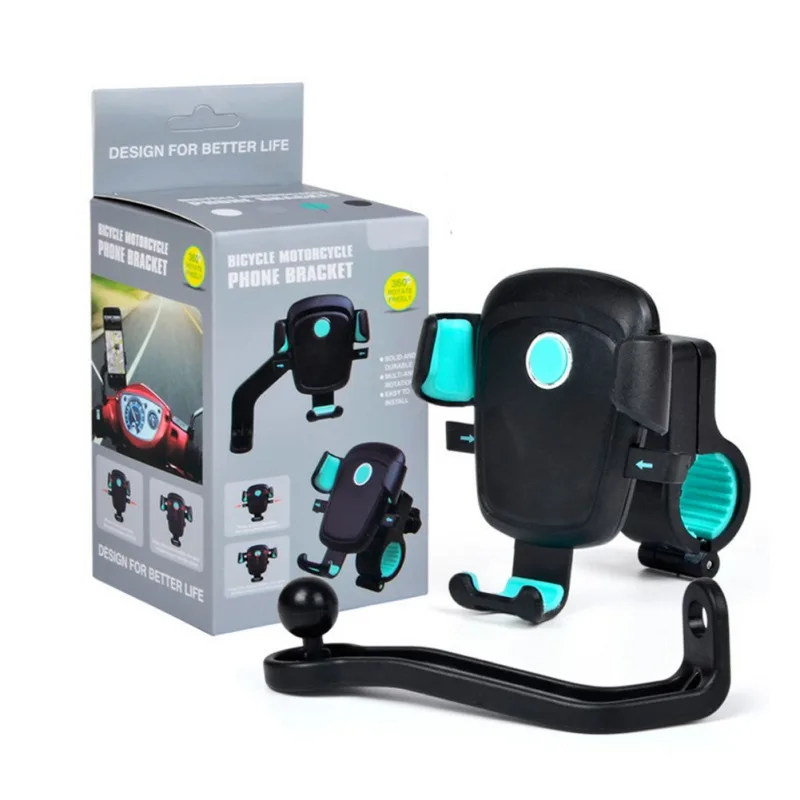 Велосипедный держатель для телефона с противоскользящим креплением на 360