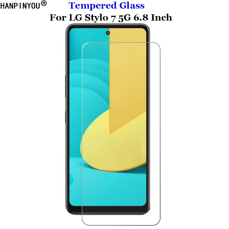 Для LG Stylo 7 Stylo7 5G 6 8 "прозрачное закаленное стекло 9H 2.5D Премиум Защитная пленка