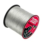 JOSBY 4 Strands 300M 500M 1000M Multicolor Braided Fishing Line Smooth Multifilament PE Strong Smooth Carp Line 10-80LB