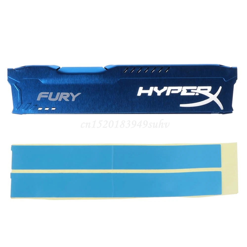 

1Set RAM Heatsink Radiator Cooling Heat Sink Cooler for DDR2 DDR3 DDR4 Desktop Memory Heat Dissipation Pad