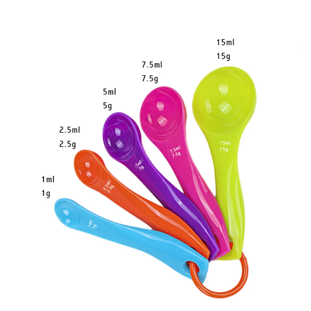 

4pcs/5pcs/set Multi Purpose Spoons/Cup Tea Coffee Flour Measuring Cup Tool Stainless Steel/Plastic Handle FOR Kitchen Gadget