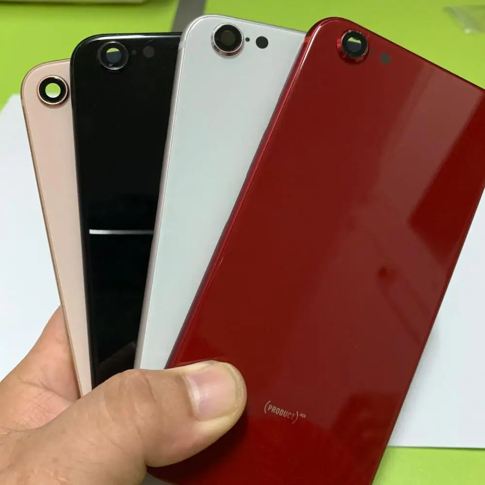 Стеклянный корпус для iPhone 6 как 8 задняя крышка батарейного отсека стиль с