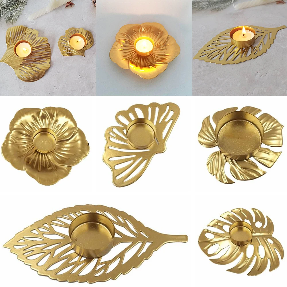 Креативный полый подсвечник фотоподсвечник из кованого железа украшение для