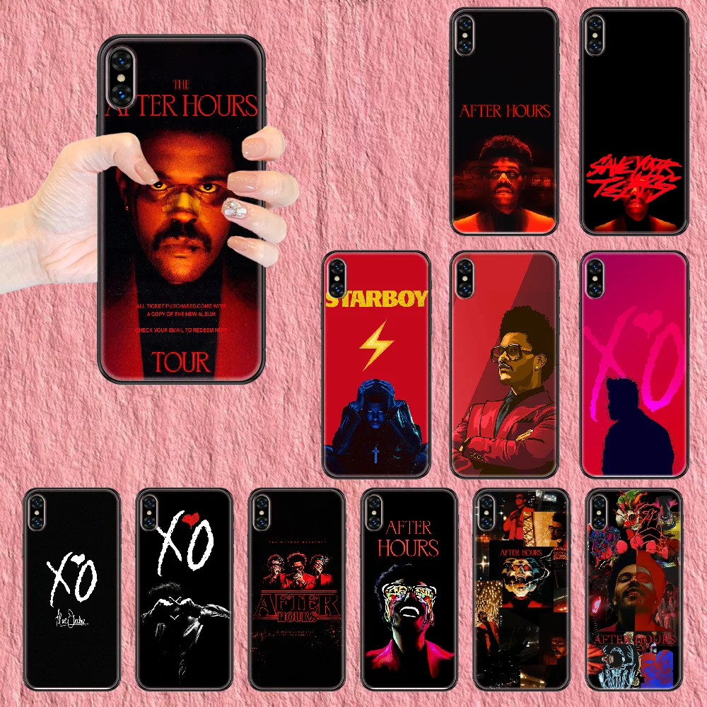 Чехол для телефона Weeknd Singer чехол iphone 5 5s se 2 6 6s 7 8 12 mini plus X XS XR 11 PRO MAX black art funda 3D