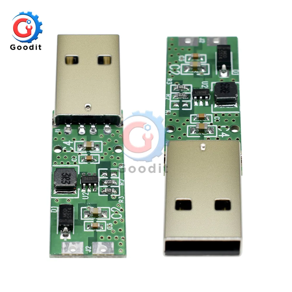 USB Повышающий Модуль питания DC-DC 5 В до 12 Вт плата повышающего преобразователя