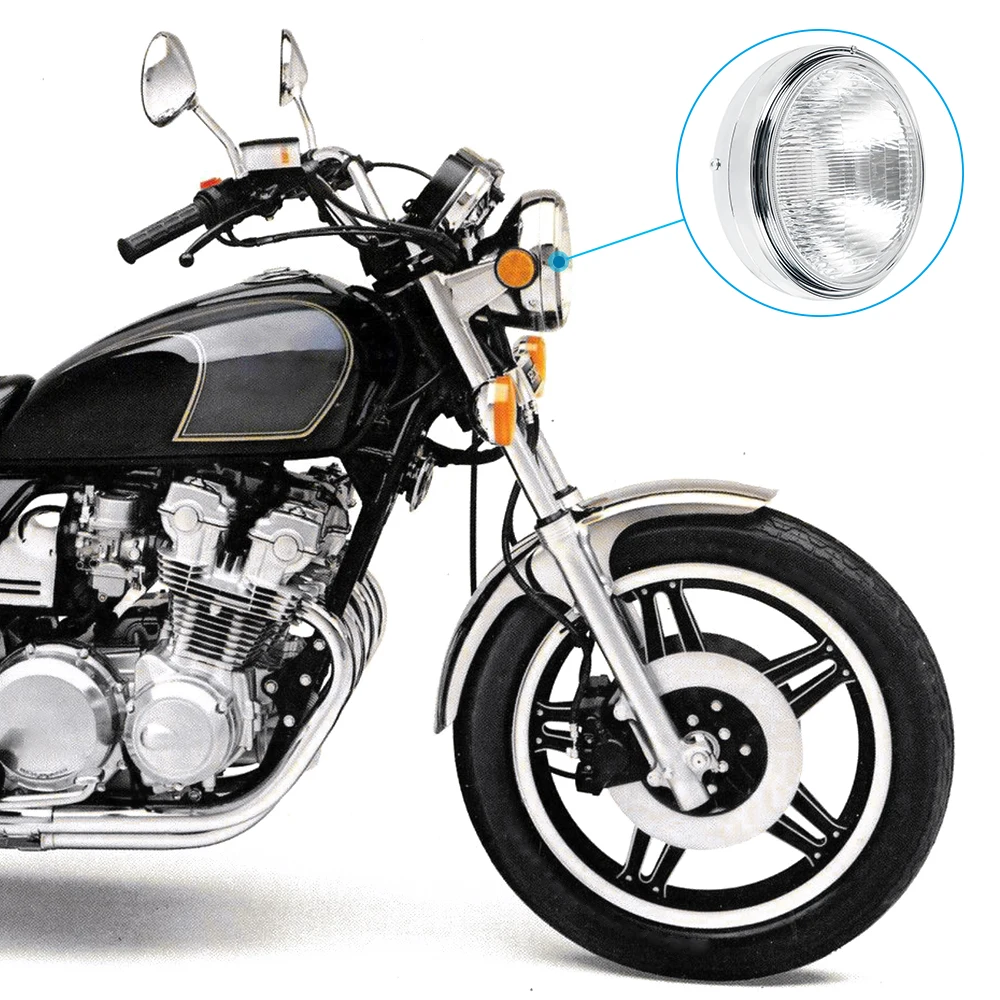 Хромированная галогенная лампа для фар и ковш Honda CBF600 NT400 NT650 CB1100SF X11 X4 CB650 CB750F CB900F