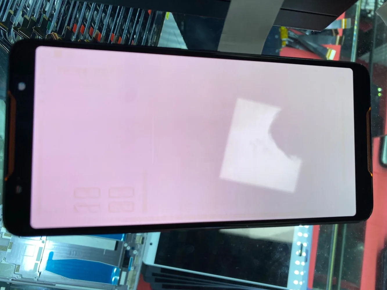 Жидкокристаллический дисплей Burn Shadow для ASUS ZenFone 4 Selfie Pro ZD552kL сенсорный экран рамка