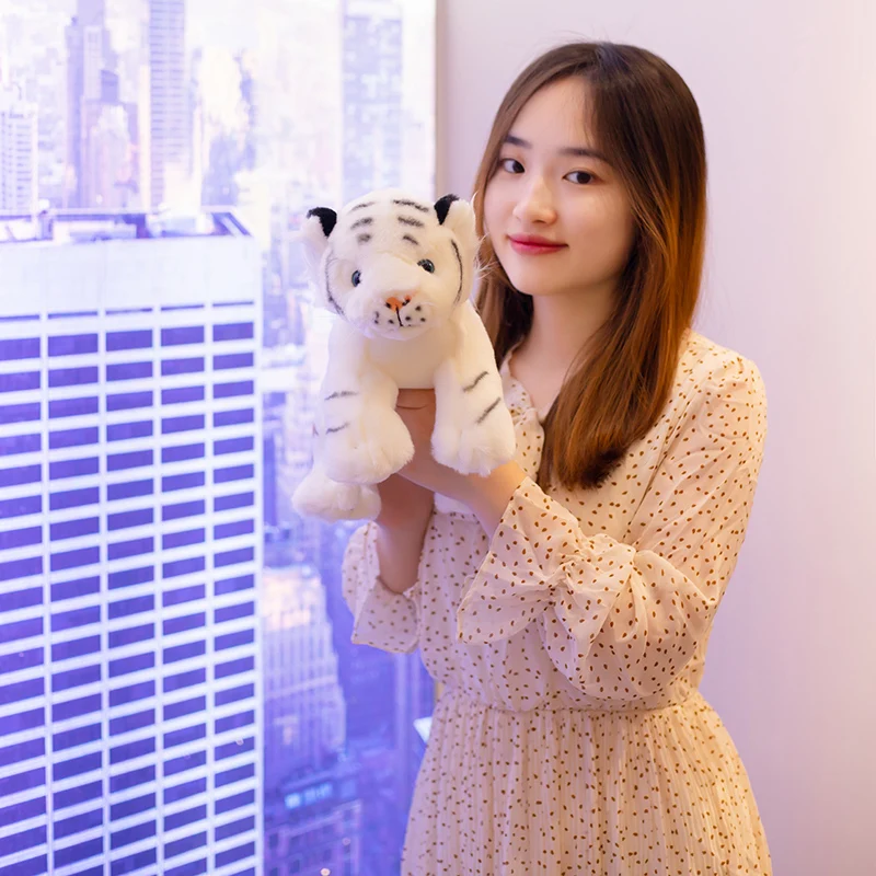 

Lifelike Plush Animals Tiger Toys For Children Stuffed Children's Toys Kids Baby Doll Cute Girls Toys Christmas Gift