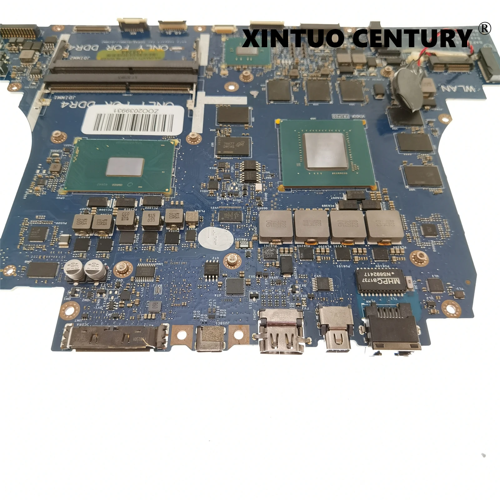 CN-0D91R7 0D91R7 D91R7 For Dell Alienware 15 R3 17 R4 Laptop Motherboard LA-D753P MainBoard W/ I7-7820HK N17E-G3-A1 8GB Test OK