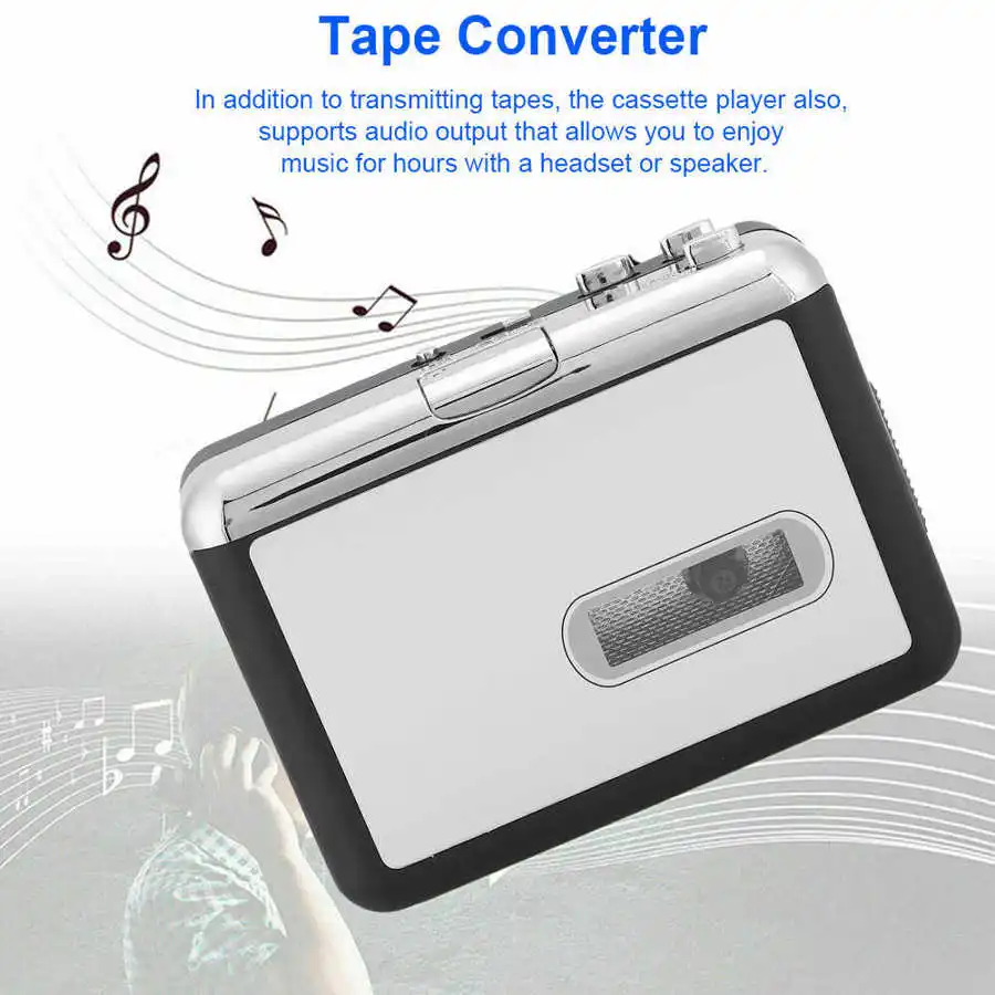 WL231 HIFI USB стерео Кассетный плеер лента к MP3 дисковому аудиоконвертеру