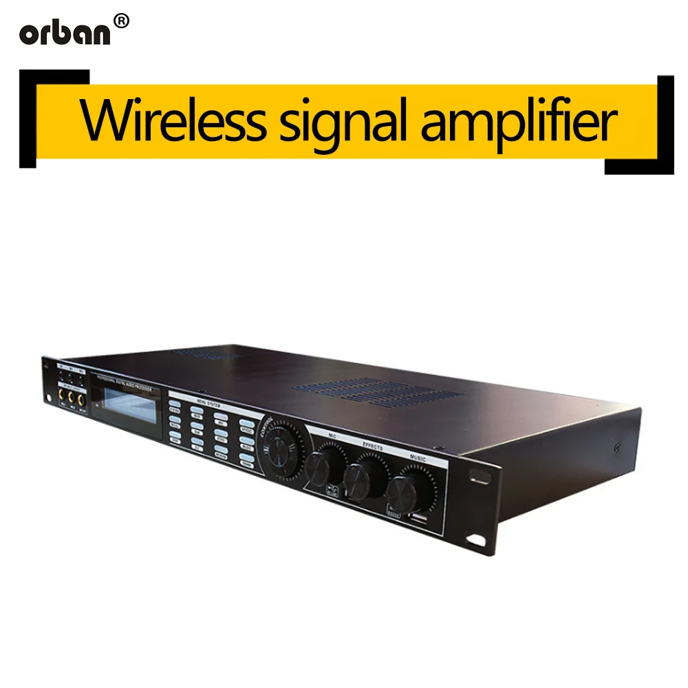 AP800 Professional Preamplifier Anti-howling Processor Reverber Equalizer KTV Audio |