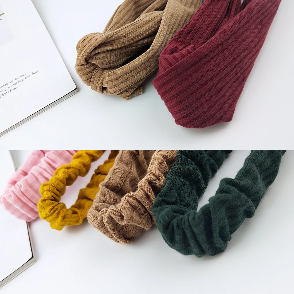 Мягкие повязки для волос с узлом |