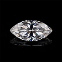 marquise cut synthetic moissanites diamond 5x10mm 1carat vvs d color white loose moissanite stone for jewelry