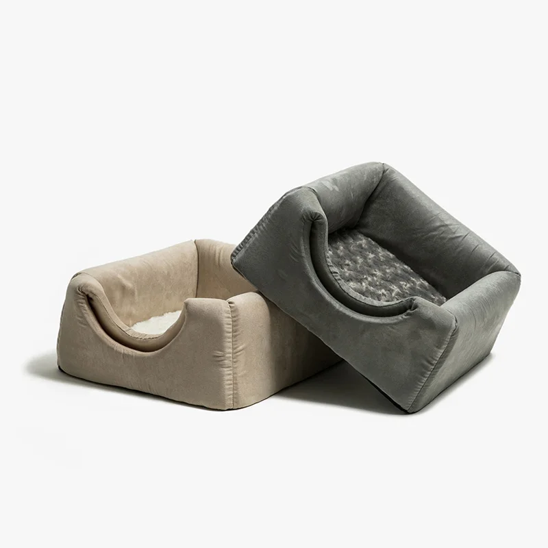 

Pet Bingo Cat Bed Foldable Dog Nest Dual-use Kitten Sofa Non-slip Kennel Removable Sleeping Bag Thickened House 6kg Pet Supplies