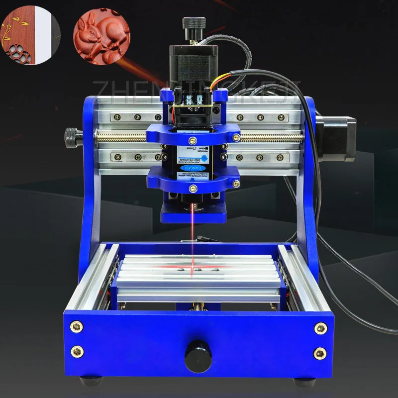 

CNC Engraving Machine Small Automatic Dual purpose Woodworking Desktop DIY Laser Marking Tools Name Plate Engraving Logo Marking