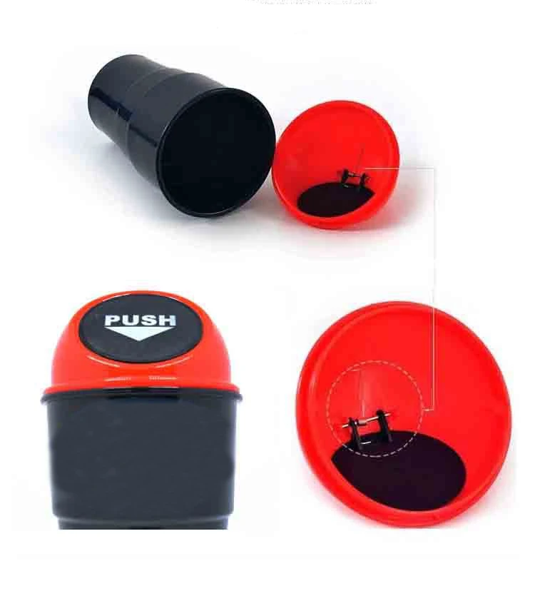 Автомобильный мини мусорный бак 2 упаковки креативный автомобильный контейнер